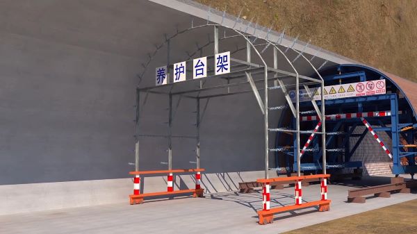 唐海县隧道施工动画制作公司 - 隧道施工工艺和施工方法 - 隧道施工汇报动画视频 - bim 工程施工动画